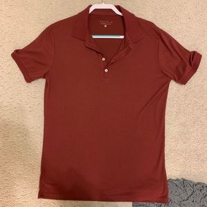ESNTLS Burgundy Polo Shirt (L)